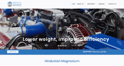 Desktop Screenshot of hindustanmagnesium.com