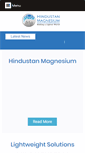 Mobile Screenshot of hindustanmagnesium.com